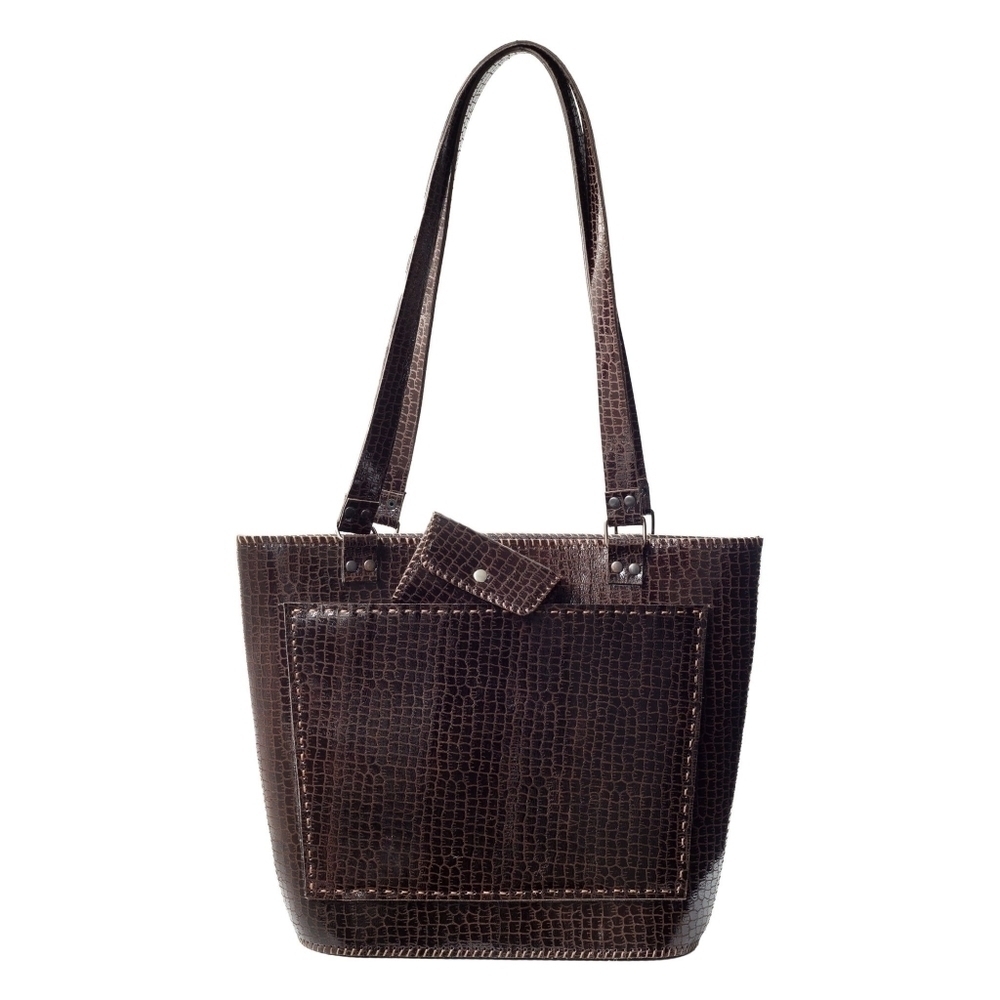 🌟Host Pick 🌟 Leather Crochet Store Genuine Leather Tote Bag